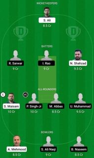 MAL vs PNJ Fantasy Suggestion Team 2